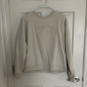 Champion Cream Crew Neck Sweater